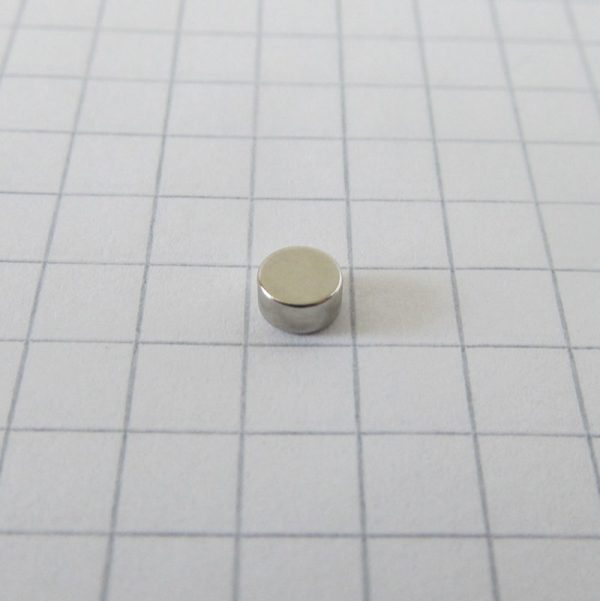 Neodymium magnet, disc, 4x2 mm - N52