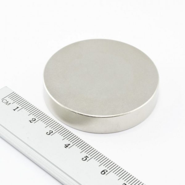 Neodymium magnet, disc, 50x10 mm - N38