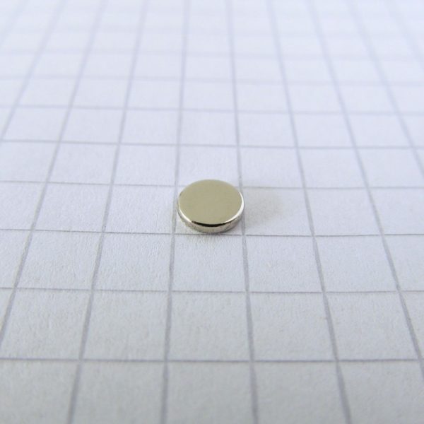 Neodymium magnet, disc, 5x1 mm - N45