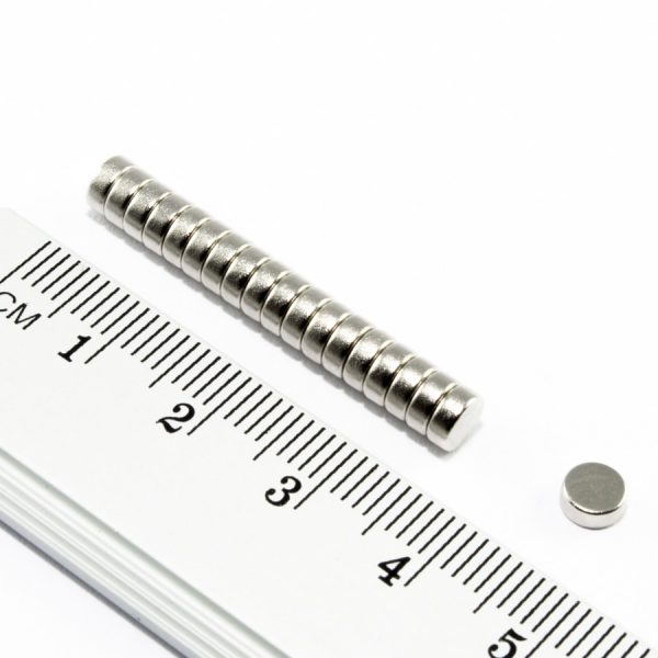 Neodymium magnet, disc, 5x2 mm - N38