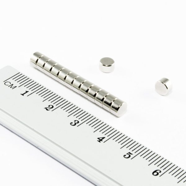 Neodymium magnet, disc, 5x3 mm - N35