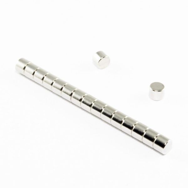 Neodymium magnet, disc, 5x4 mm - N38