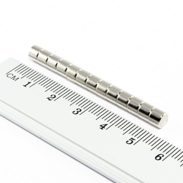 Neodymium magnet, disc, 5x4 mm - N38