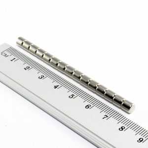 Neodymium magnet, disc, 5x5 mm - N38