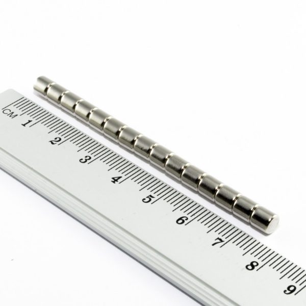 Neodymium magnet, disc, 5x5 mm - N38
