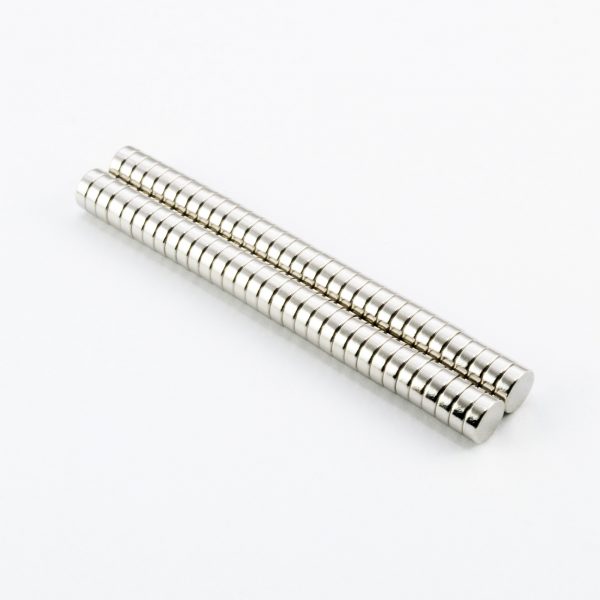 Neodymium magnet, disc, 6x2 mm - N38