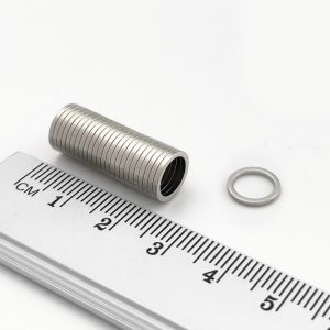 Neodymium magnet, ring, 9-7×1 mm - N38