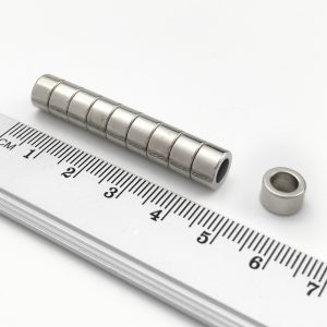 Neodymium magnet, ring, 8-5×5 mm - N38