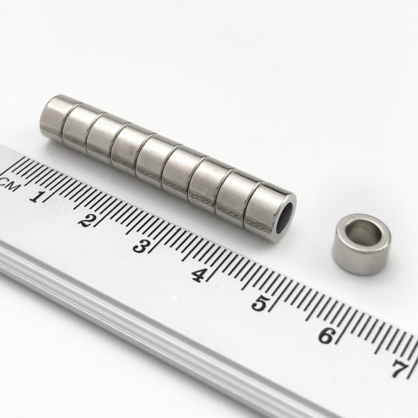 Neodymium magnet, ring, 8-5×5 mm - N38