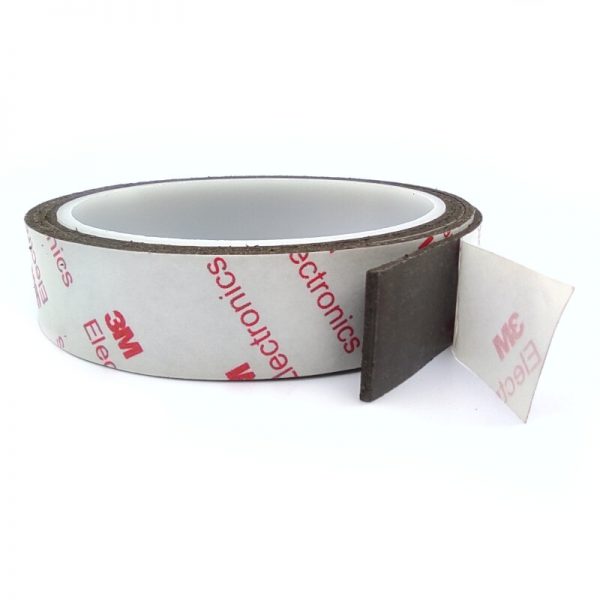 Neodymium magnetic adhesive tape, 20x1.5 mm (1 metre)