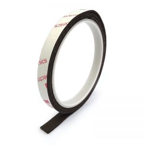 Neodymium magnetic adhesive tape, 10x1.5 mm (1 metre)
