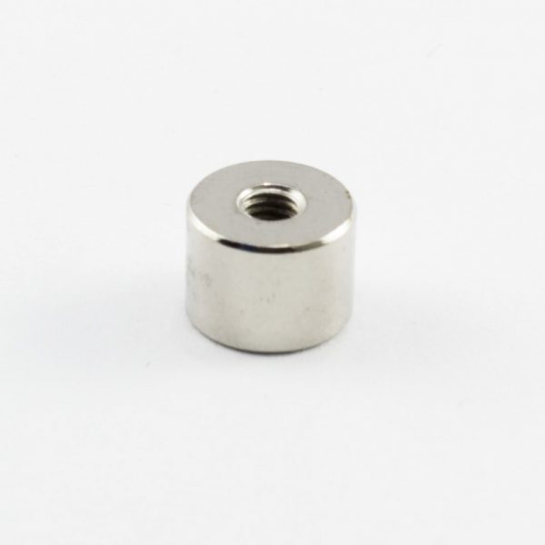 Pot magnet with internal thread, 8x6 mm
