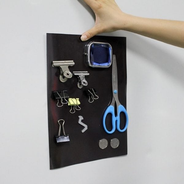 Self-adhesive magnetic sheet A4, thickness 1 mm