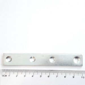 Steel counterpart, 100x15x2 mm, Zn