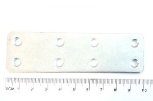 Steel counterpart, 100x30x2 mm, Zn