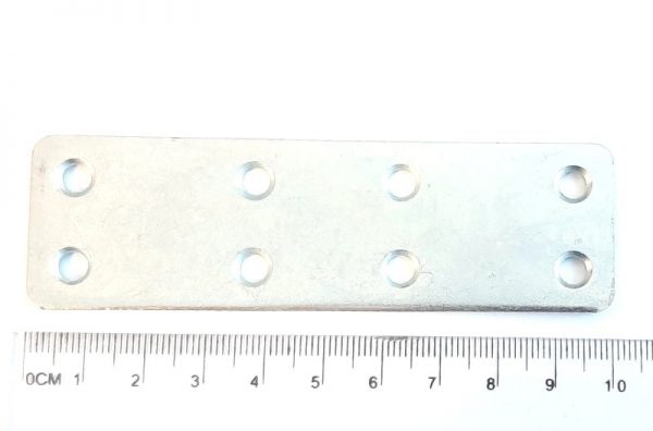 Steel counterpart, 100x30x2 mm, Zn