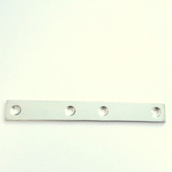 Steel counterpart, 120x15x2 mm, Zn
