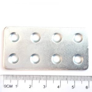 Steel counterpart, 60x30x2 mm, Zn