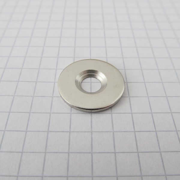 Steel counterpart, disc, 18x1.5 mm