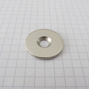 Steel counterpart, disc, 23x1.5 mm