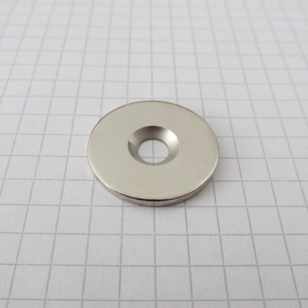 Steel counterpart, disc, 23x1.5 mm
