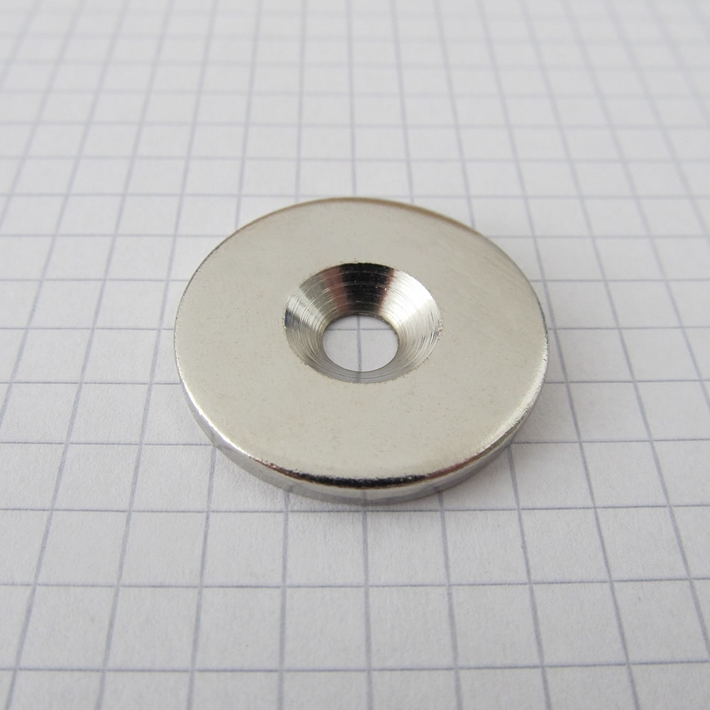 Steel counterpart, disc, 27x2 mm