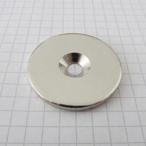 Steel counterpart, disc, 34x3 mm