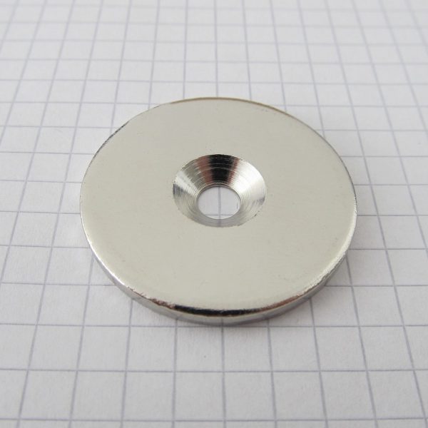 Steel counterpart, disc, 34x3 mm