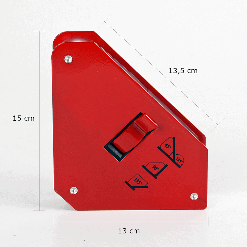 Welding magnet, large, with switch