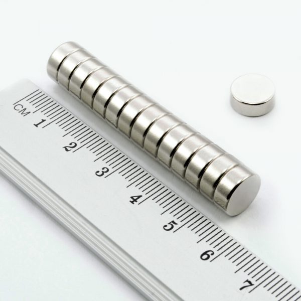 Neodymium magnet, disc, 10x4 mm - N38