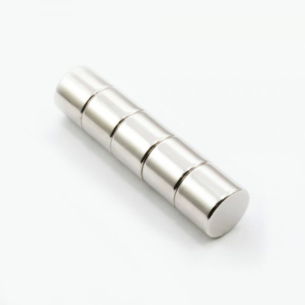 Neodymium magnet, disc, 12x10 mm - N38