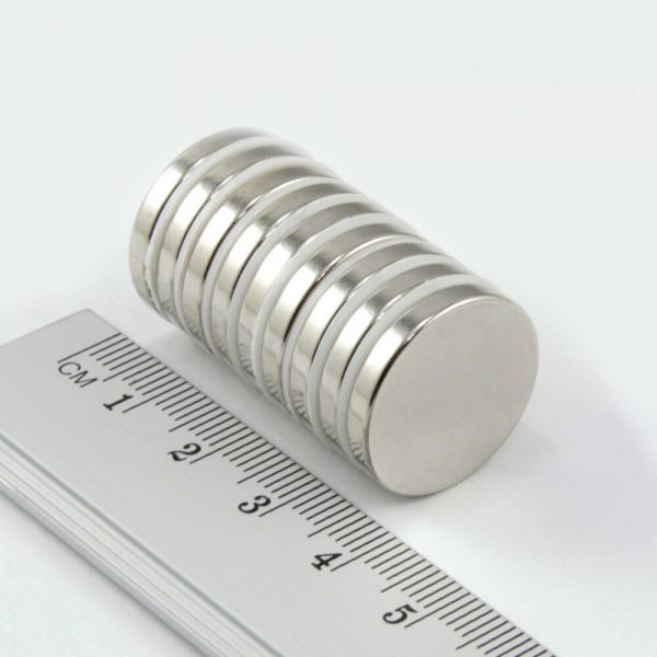 Neodymium magnet, disc, 20x3 mm - N38
