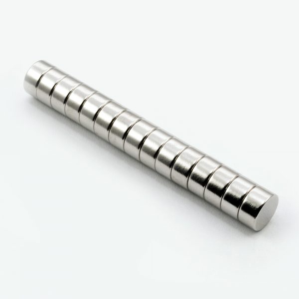 Neodymium magnet, disc, 8x4 mm - N38