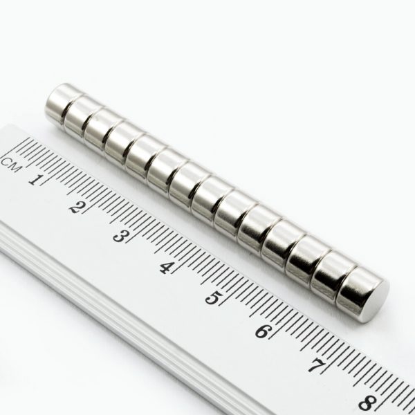 Neodymium magnet, disc, 8x5 mm - N38