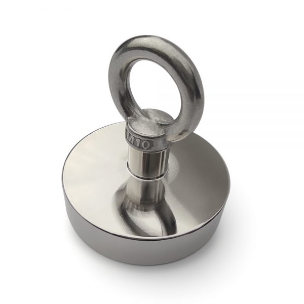 Magnet fishing magnet - Magnet with eyebolt - strength 290 kg