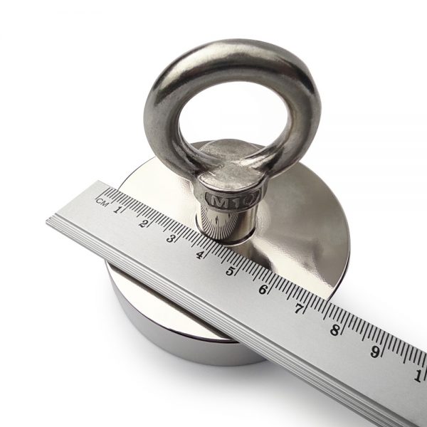 Magnet fishing magnet - Magnet with eyebolt - strength 290 kg