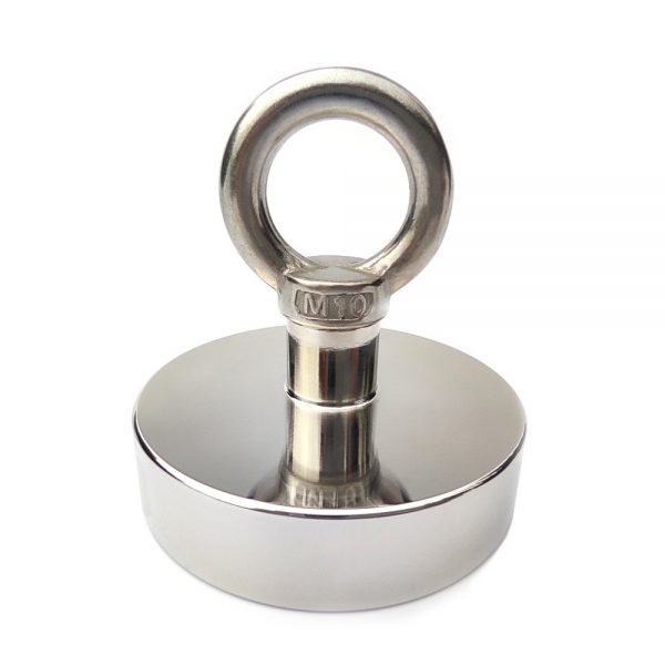 Magnet fishing magnet - Magnet with eyebolt - strength 290 kg
