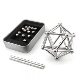 Magnetic building set - sticks and balls
