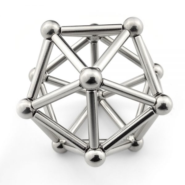 Magnetic building set - sticks and balls