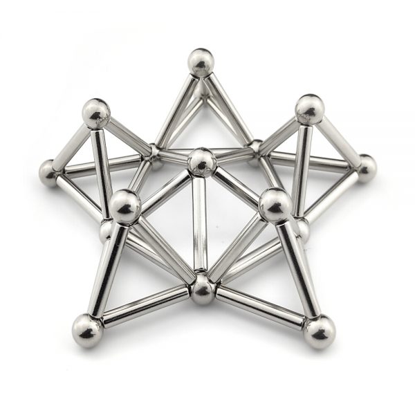 Magnetic building set - sticks and balls