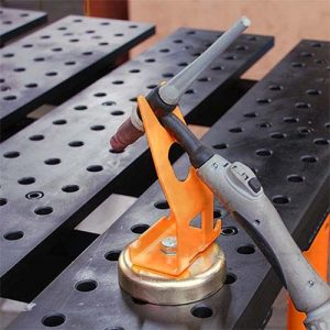 magnetic TIG torch holder - orange