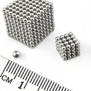 Neodymium magnet, ball, 3 mm