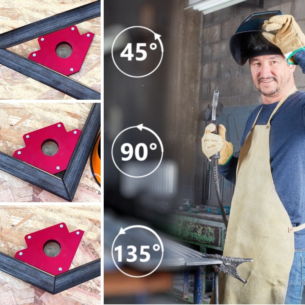 Welder and magnetic angles