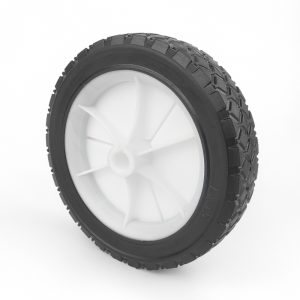 Spare wheel for magnetic sweeper