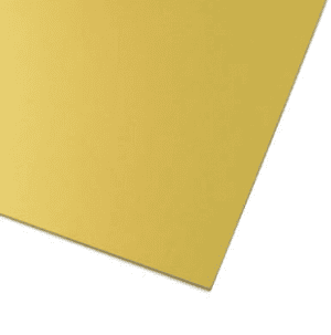 Magnetic sheet, 1 mm (A4) - gold