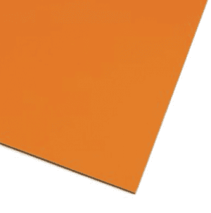 Magnetic sheet, 1 mm (A4) - orange
