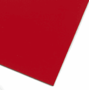 Magnetic sheet, 1 mm (A4) - red