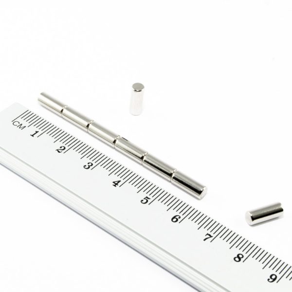 Neodymium magnet, disc, 4x10 mm