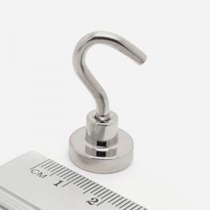 Magnetic hook, Ø 16 mm