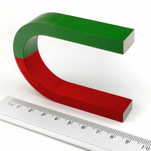 Magnetic horseshoe, school magnet